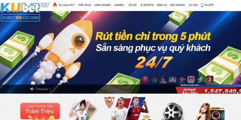Các điều kiện cần thiết để rút tiền Kubet